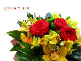 Aniversaţii zilei Mioara Gîrbă - Ţuţu, Nicuşor Constantinescu şi Mihai Onciu 