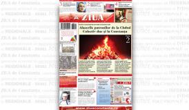 ZIUA de Constanta, format PDF, pagina 1 editia din 2 Noiembrie 2015  