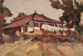 Pictura zilei „Casa bunicilor” de Aurel Băeşu