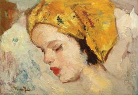 Pictura zilei „Cap de copil” de Nicolae Tonitza