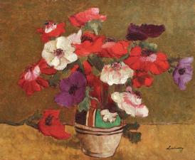 Pictura zilei „Anemone” de Ștefan Luchian