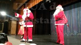 Moș Crăciun a venit la spectacolul de gimnastică aerobică al CS Farul Constanța (galerie foto + video)  