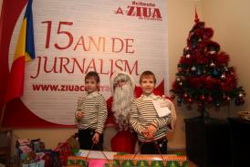 Moș Crăciun a poposit în redacția cotidianului ZIUA de Constanța      