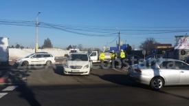 UPDATE 3 Accident rutier la intersecţia bulevardelor I.C. Brătianu şi Aurel Vlaicu   