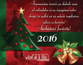  Cu ocazia Sfintelor Sărbători ale Crăciunului 2015 și ale Anului Nou 2016 Urări de la constănțeni, pentru constănțeni!           