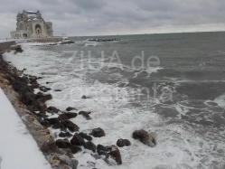 Fotoreportaj Marea Neagră şi Cazinoul iarna