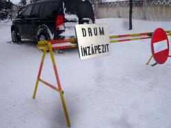 Iată drumurile județene, naționale și comunale din Constanța ce sunt închise și blocate