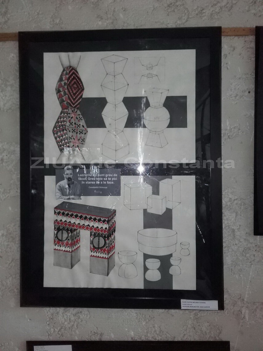 expozitie de design vestimentar si de obiect la colegiul national de arte regina maria din constanta