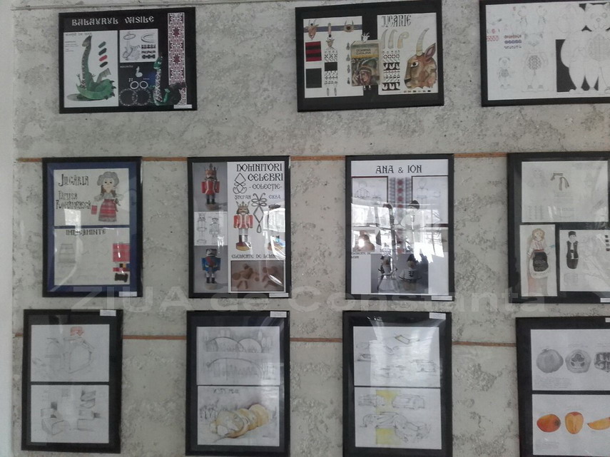 expozitie de design vestimentar si de obiect la colegiul national de arte regina maria din constanta