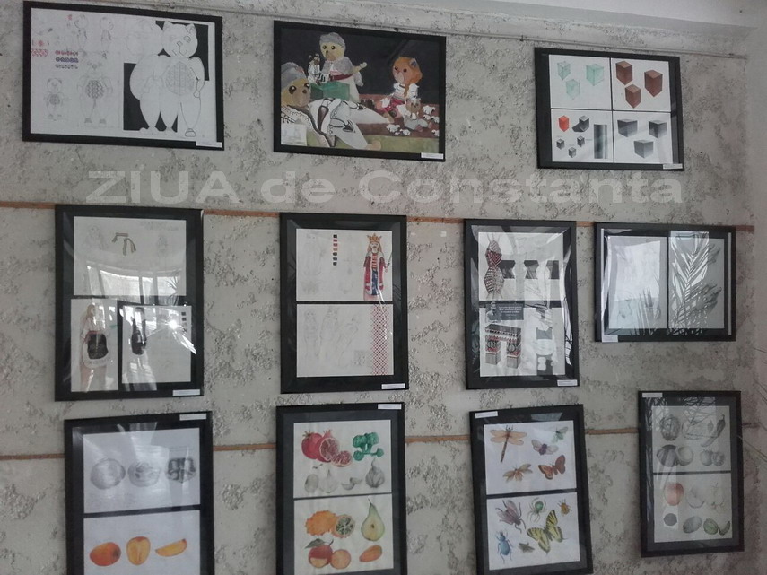 expozitie de design vestimentar si de obiect la colegiul national de arte regina maria din constanta