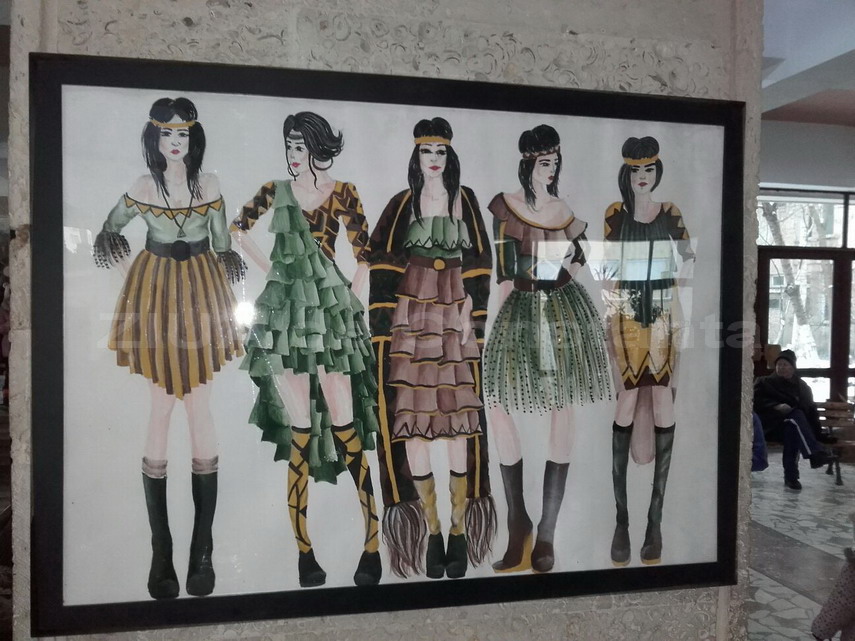 expozitie de design vestimentar si de obiect la colegiul national de arte regina maria din constanta