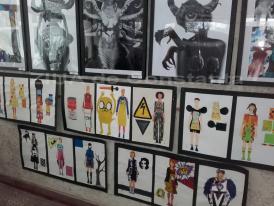 Expoziţie de design vestimentar şi de obiect la Colegiul Naţional de Arte Regina Maria, din Constanţa (galerie foto)