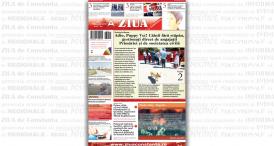 ZIUA de Constanta, format PDF, pagina 1 editia din 1 Februarie 2016