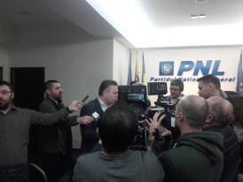 Conferinţă de presă la PNL Constanţa, după ce Vergil Chițac s-a înscris în partid