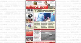 ZIUA de Constanta, format PDF, pagina 1 editia din 17 Februarie 2016