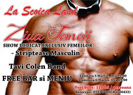 La Scoica Land vă invită de Ziua Femeii pe 5 și 6 martie să petreceți o seară plină de distracție   