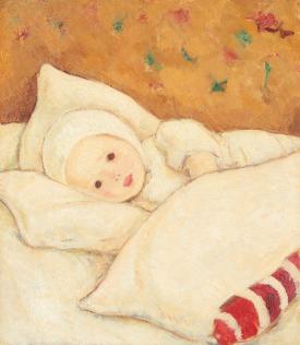 Pictura zilei „Fetiţa în alb” de Nicolae Tonitza