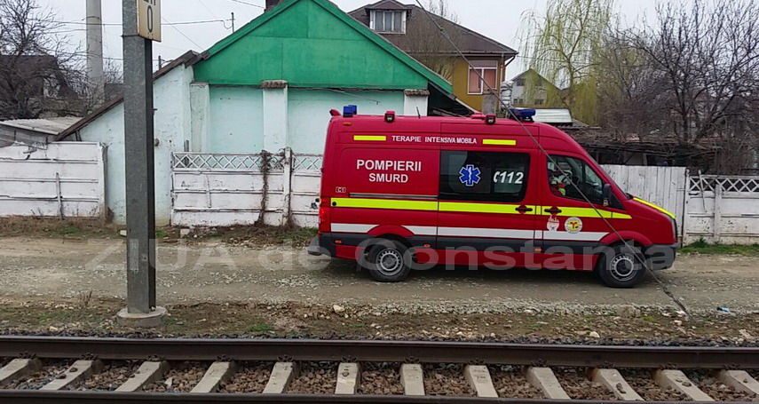 un barbat a fost lovit de tren la valu lui traian 584364