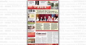 ZIUA de Constanta, format PDF, pagina 1 editia din 23 martie 2016   