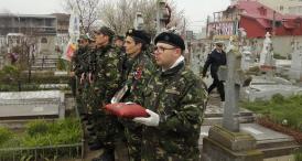 Condus pe ultimul drum cu onoruri militare Salve de foc pentru sculptorul Wilhelm Demeter, din Constanţa (galerie foto + video)