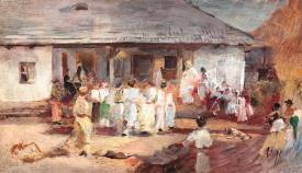 Pictura zilei „Hora de duminică” de Theodor Aman