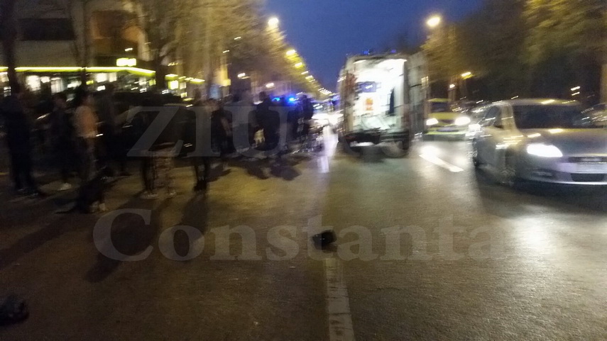 accident in parcarea unui hipermarket o persoana a fost ranita 589784
