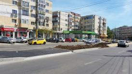 Atenţie, şoferi! Se micşorează scuarul din zona Inel II şi se lărgeşte strada Eliberării! (galerie foto)    
