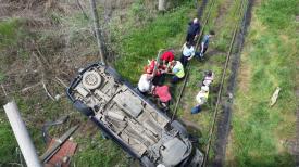 Dinamica evenimentelor Două accidente grave în municipiul Constanţa într-o singură zi (galerie foto + video)