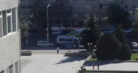 Accident cu un microbuz, lângă Casa de Cultură din Constanţa