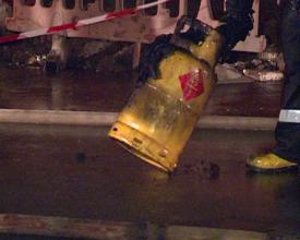 O butelie a explodat în municipiul Tulcea, în spatele Șantierului Naval