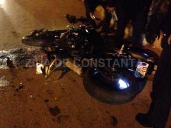 Exclusiv Un motociclist a ajuns la spital în Medgidia după ce o mașină ar fi intrat în el 