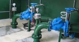 Festivitatea de inaugurare a noii staţii de pompare de la Cernavodă