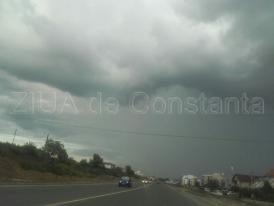 Cer negru în Constanța (video)