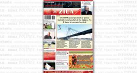 ZIUA de Constanta, format PDF, pagina 1 editia din 19 mai 2016