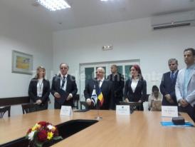 Ambasadorul Statului Israel în România, în vizită la SC RAJA SA Constanța (video)   