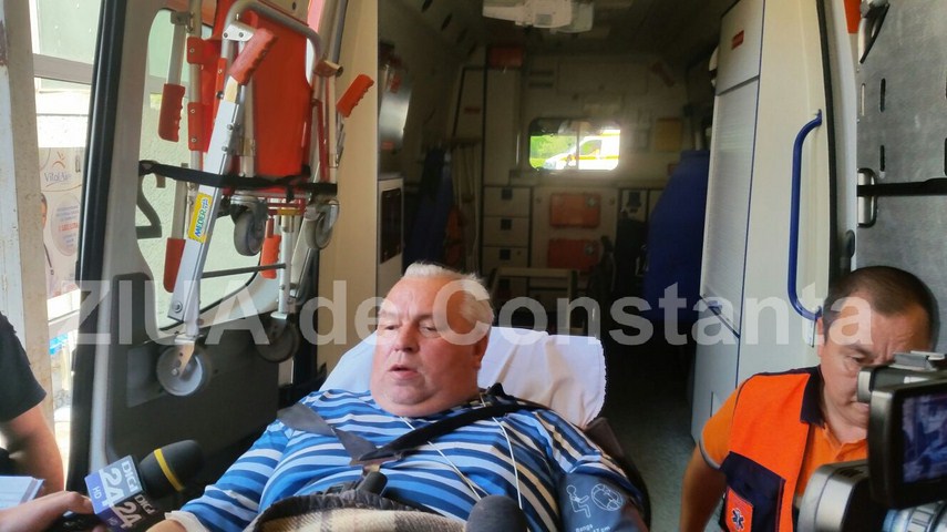 nicusor constantinescu vine la instanta cu ambulanta 594273