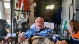 UPDATE 22. Şeful CJC, în scaun cu rotile Nicuşor Constantinescu a venit la instanţă cu ambulanţa (galerie foto+video)                                         