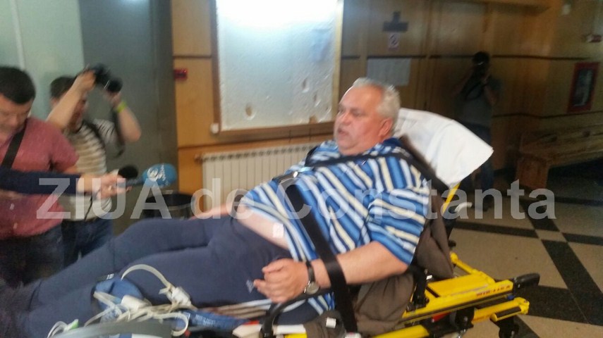 nicusor constantinescu vine la instanta cu ambulanta 594273