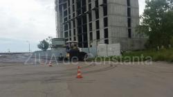 Atenție șoferi! Se efectuează lucrări de asfaltare în Portul Tomis (galerie foto)