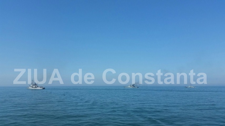 desfasurare de forte in marea neagra fregata regina maria atacata militarii au respins cu foc ofensiva