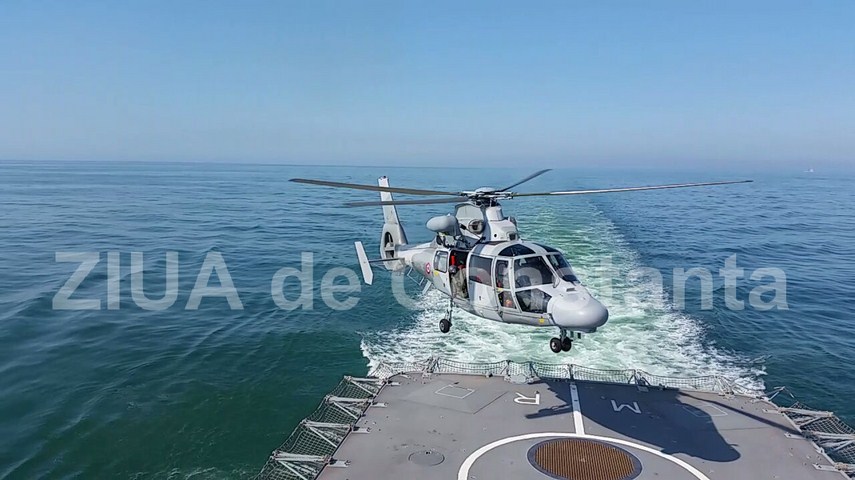 desfasurare de forte in marea neagra fregata regina maria atacata militarii au respins cu foc ofensiva