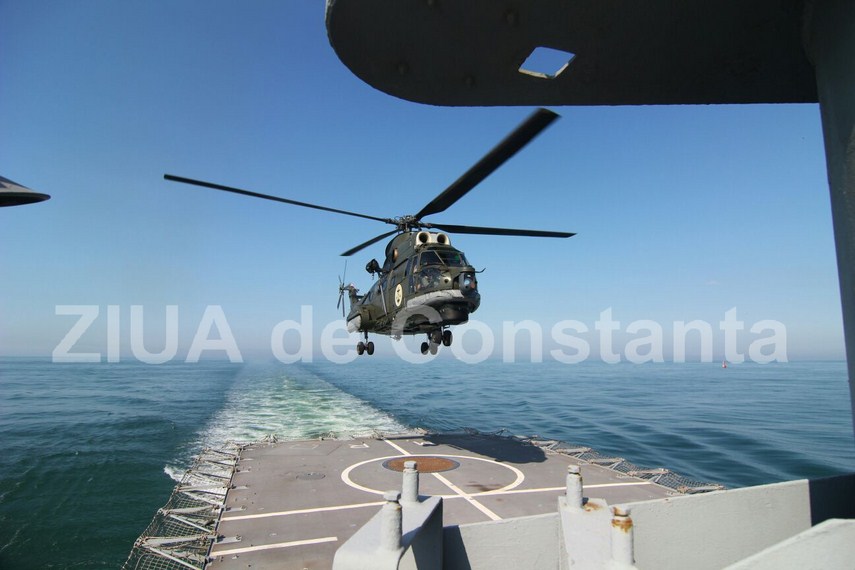 desfasurare de forte in marea neagra fregata regina maria atacata militarii au respins cu foc ofensiva