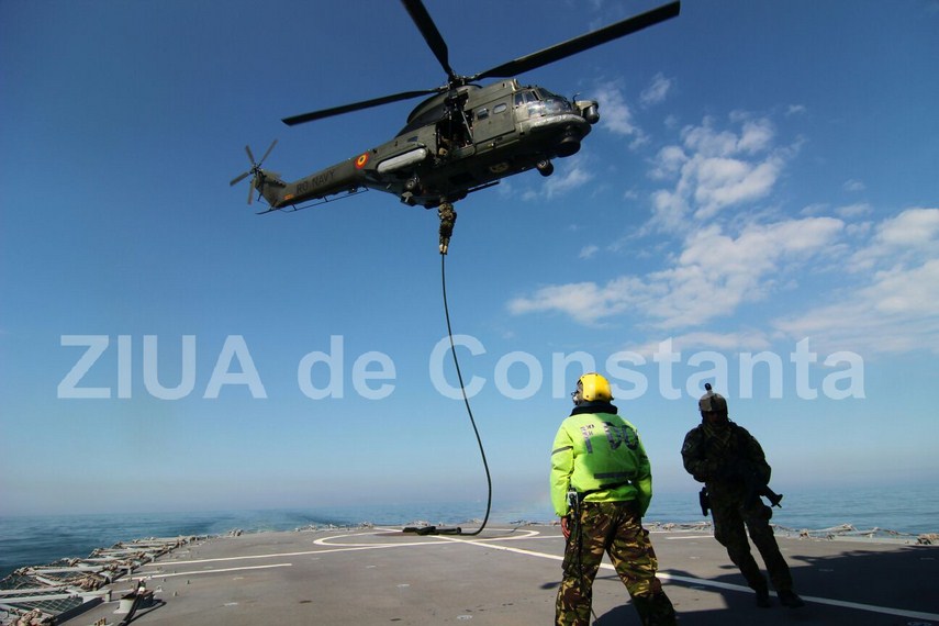 desfasurare de forte in marea neagra fregata regina maria atacata militarii au respins cu foc ofensiva