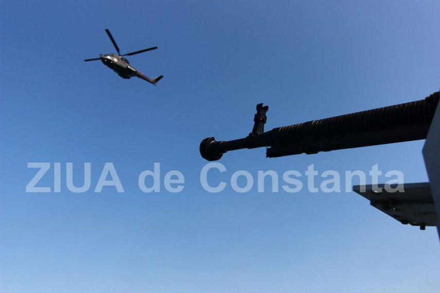 desfasurare de forte in marea neagra fregata regina maria atacata militarii au respins cu foc ofensiva