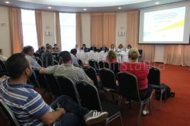 Operatorii cer respingerea, întrucât este „cosmetizat“ Prezentarea raportului de mediu pentru Master Planul Portului Constanța (galerie foto)