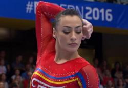 Cătălina Ponor a cucerit medalia de bronz în finala de la sol la Campionatele Europene de la Berna