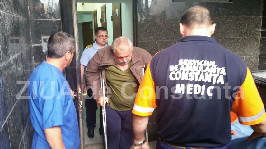 nicusor constantinescu a ajuns la instanta cu ambulanta 596031