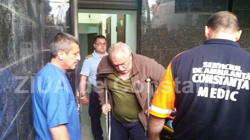nicusor constantinescu a ajuns la instanta cu ambulanta 596031
