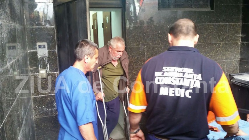 nicusor constantinescu a ajuns la instanta cu ambulanta 596031