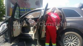 update 2 sot si sotie raniti accident cu un tir pe drumul spre tulcea o persoana incarcerata galerie